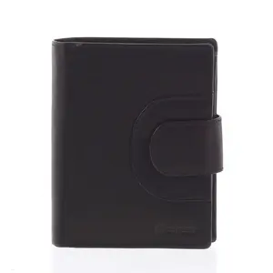 Pánská kožená peněženka černá - Diviley Kevix 1