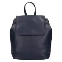 Kožený dámský batoh SendiDesign Apolene - tmavě modrá