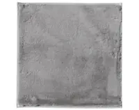 Koupelnová předložka Králík 50x50 cm, stříbrná