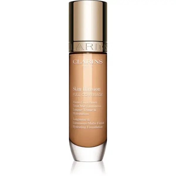 Clarins Skin Illusion Hydrating Foundation vysoko krycí make-up odtieň 105.5W 30 ml