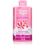 Tulipán Negro Kiss Fresa Y Nata tělové mléko 400 ml