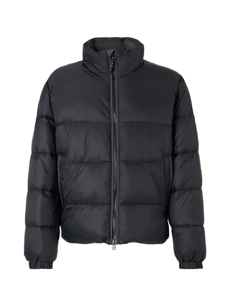 Abercrombie & Fitch Prechodná bunda 'Aircloud'  čierna