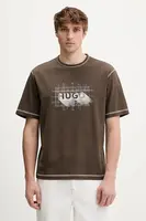 Bavlněné tričko Hugo Blue Nothal