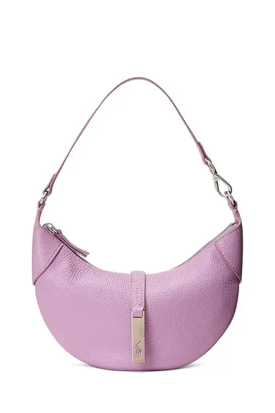 Kožená kabelka Polo Ralph Lauren