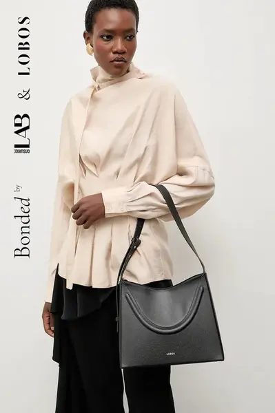 Semišová kabelka Bonded by Answear.LAB & LOBOS