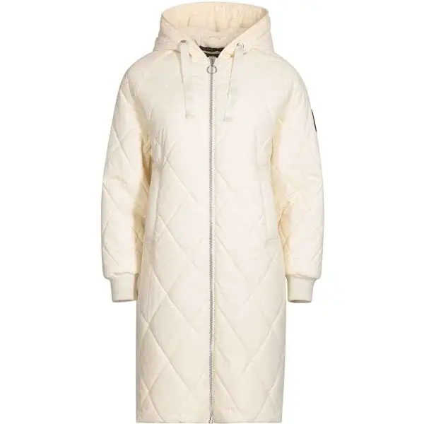 NAX NOPPA Dámský kabát, béžová, velikost