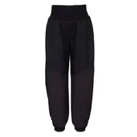 UNUO PLUS Dětské oteplovačky, černá, velikost 104-110