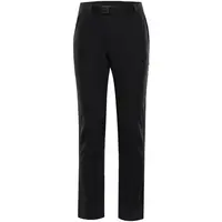 ALPINE PRO CORBA Dámské softshellové kalhoty, černá, velikost