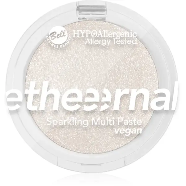 Bell HYPOallergenic Ethernal Sparkling krémový rozjasňovač odtieň 01 Frosty 5 g