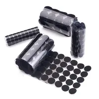 400 Sets Flat Round Nylon Magic Tapes