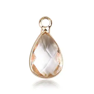 Faceted Glass Pendants