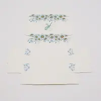 Flower Pattern Paper Gift Boxes