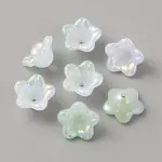 Opaque Acrylic Bead Caps