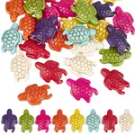 2 Strands Dyed Synthetic Turquoise Beads Strands