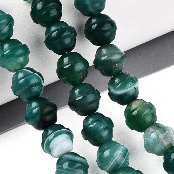 Dyed Natural Agate Beads Strands