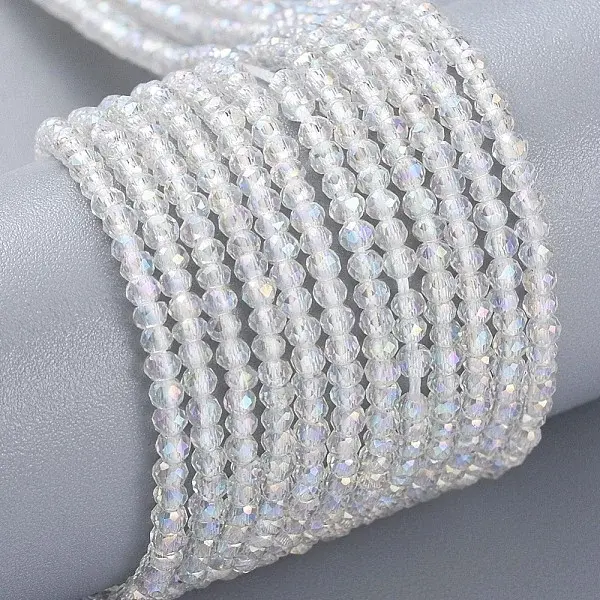 Electroplate Glass Beads Strands