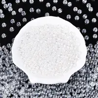 500Pcs Transparent Glass Seed Beads