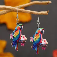 Colorful Acrylic Dangle Earrings