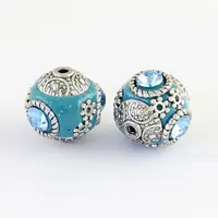 Handmade Indonesia Round Beads