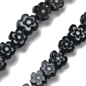 Handmade Millefiori Lampwork Beads Strands