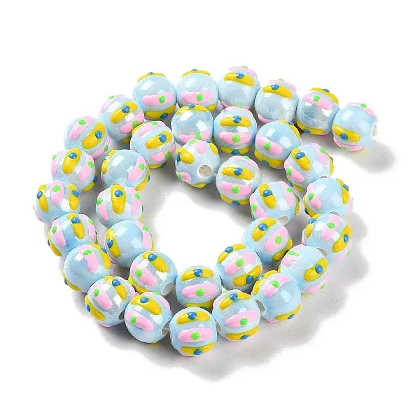 Handmade Porcelain Beads Strands