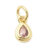 Brass Cubic Zirconia Charms