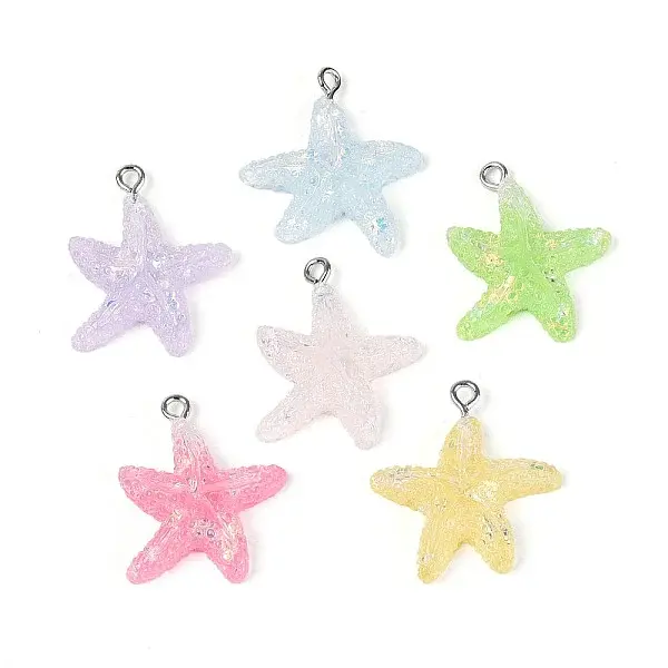 Transparent Resin Pendants