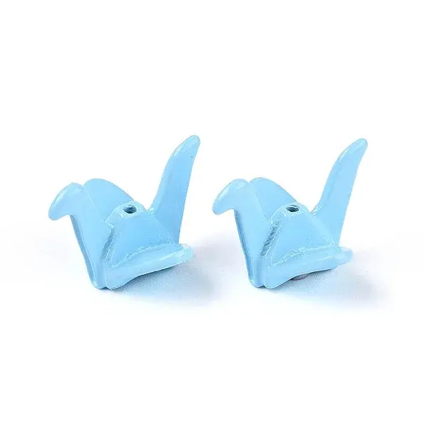 Rack Plating Spray Painted Alloy Beads