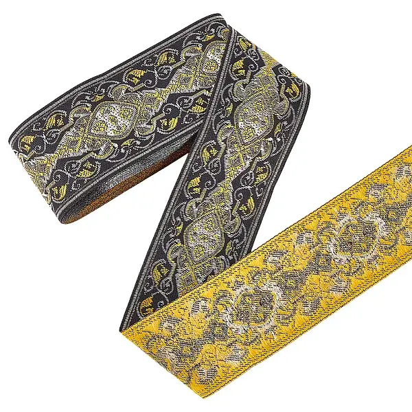 Ethnic Style Embroidery Polyester Ribbons