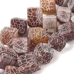 Natural Weathered Agate Beads Strands