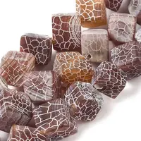 Natural Weathered Agate Beads Strands