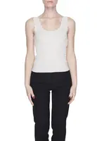 Bílá dámská canotta Jacqueline De Yong