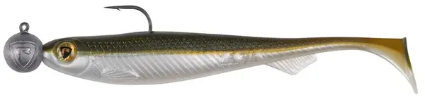 Fox rage gumová nástraha loaded slick shad uv arkansas shiner - 13 cm 15 g