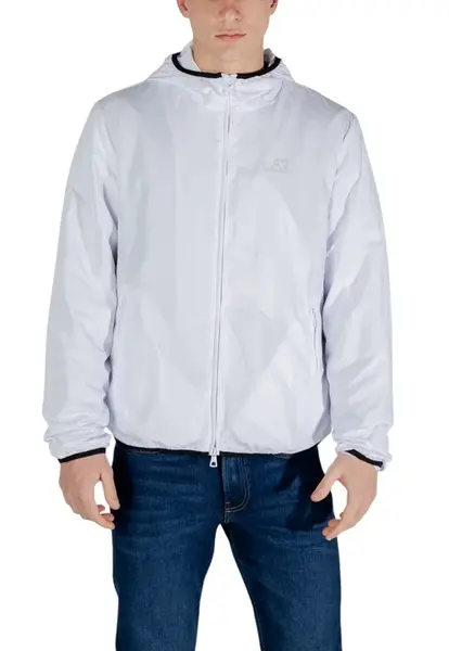 Biela pánska športová bunda EA7