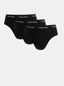 Sada tří černých slipů Calvin Klein Underwear