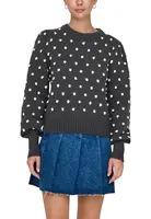 Jacqueline De Yong půlka dot svetr