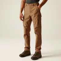 Pánské outdoorové kalhoty regatta questra cargo hnědá xs