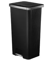 Odpadkový koš Eko Hanna 90l černý 638890