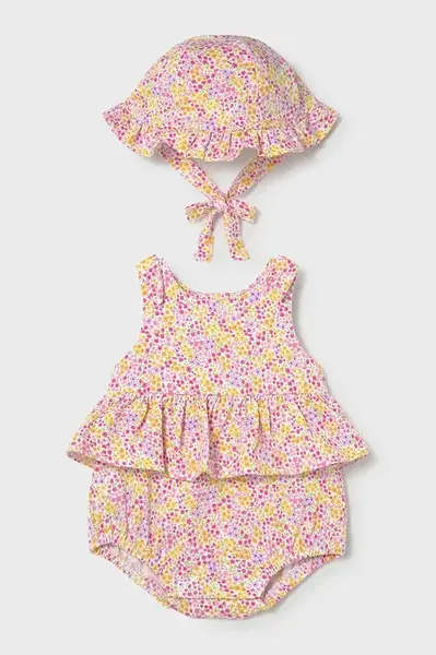 Dětský overal a klobouk Mayoral Newborn