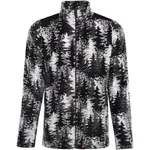 ALPINE PRO EFLIN Pánská fleecová mikina, černá, velikost