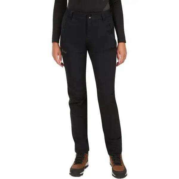 KILPI LAGO Dámské outdoorové kalhoty, černá, velikost