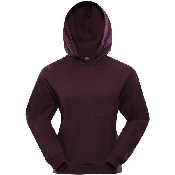 NAX GEOCA Dámská mikina, vínová, velikost