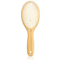 Olivia Garden Bamboo Touch plochý kartáč na vlasy a vlasovou pokožku Nylon M 1 ks