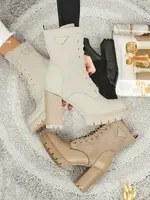 Resti Women's Event Bramble Eco-Suede Heeled Ankle Boots