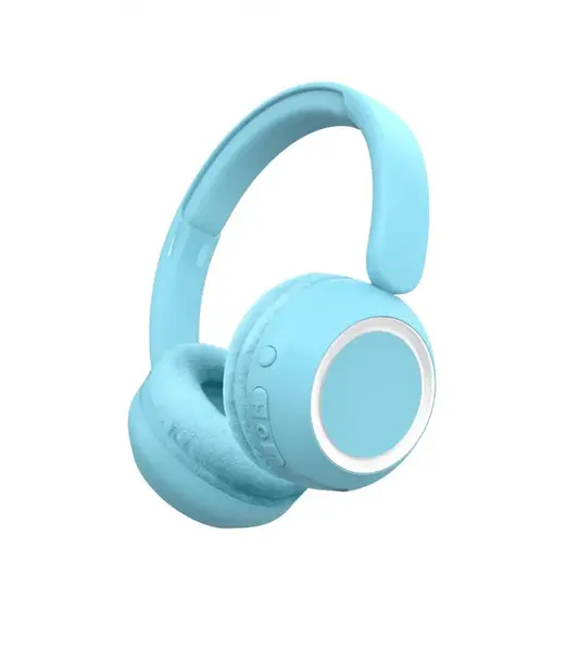 Bezdrôtové slúchadlá s podsvietením Blue