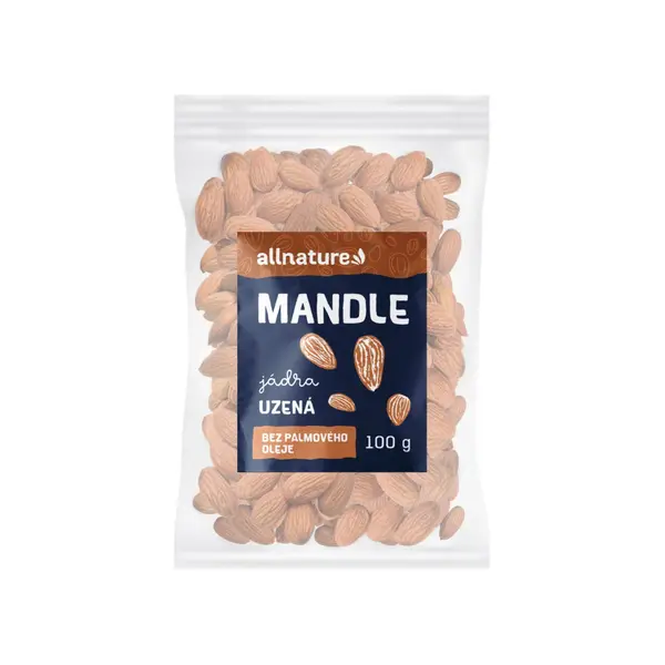 ALLNATURE Mandle uzené 100 g