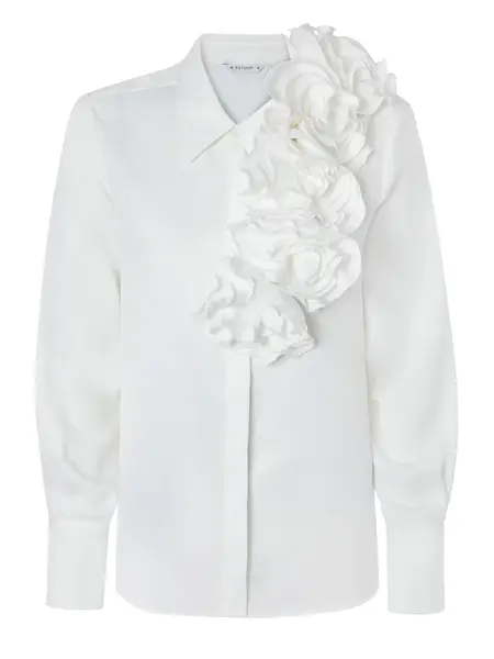TATUUM Blúzka 'CRISTAL'  biela