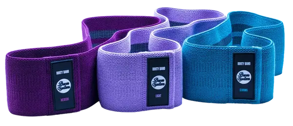 POWER SYSTEM Sada posilňovacích gúm Booty Band Set 3 ks