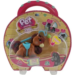 Pet Parade poník 8 x 8 x 2 cm 1pack hnedá