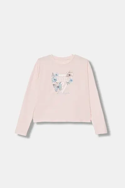 Dětské tričko s dlouhým rukávem Guess